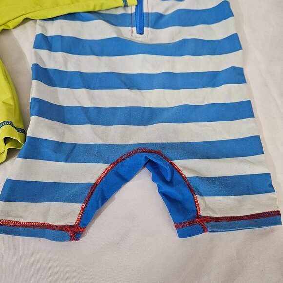 Little Me Baby Boy Swimwear Set 12M & 24M Turtle & Crab Rash Guard & Swimsuit - Picture 9 of 9
